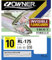 Owner Forellen Haken Fluorocarbon 150cm blau - 6 Forellenhaken, Gr./Durchmesser/Tragkraft:Gr. 10/4.7kg /0.22mm