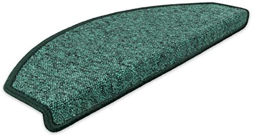 Kettelservice-Metzker Stufenmatten Treppen-Teppich Rambo 15er SparSet 17 Farben (Grün)