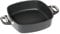 AMT Gastroguss Eckpfanne 28 x 28 cm, 7 cm hoch, Bräter mit Seitengriffen, induktionsgeeignet, backofenfest, Lotan® Antihaft-Veredelung, Gusspfanne (Aluguss), AMZN-I-E287
