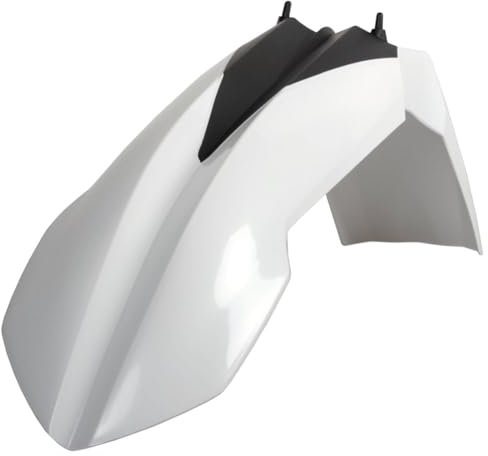 Polisport KTM SX,SX-F - Modelles 2007-12 - XC,XC-F - 2008-12 - EXC,EXC-F,XC-W,XCF-W - 2008-13 - Vorderradkotflügel Weiß, Weiss/opulenter Garten