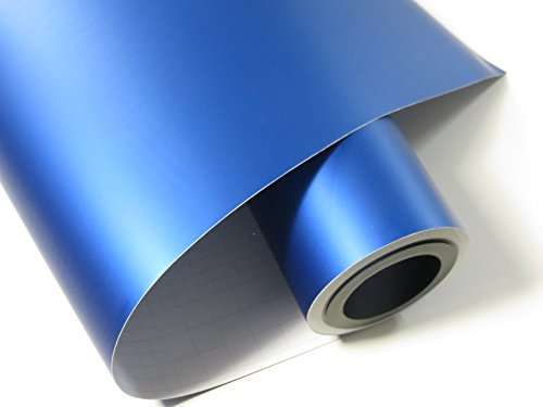 Könighaus (10,69€/m2) Ice Crust Blau Autofolie 400 x 152 cm blasenfrei mit Anleitung