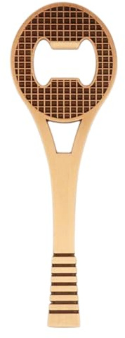 Fulenyi Bieröffner für Tennisschläger, Bieröffner mit Schläger aus Zinklegierung, Flaschenöffner für Tennisschläger, Bieröffner, für