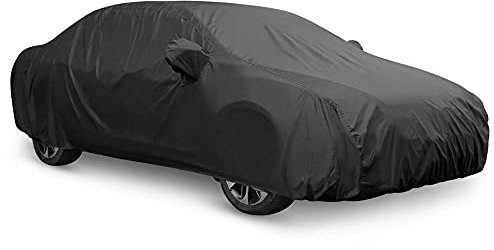 uxcell 3XL Autoabdeckung Wasserdicht Allwetter für Auto, Vollgarage Regen Sonnenschutz Universal Fit für Limousine 490 x 180 x 160 cm
