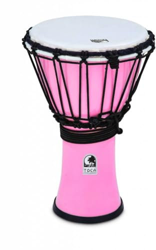 TOCA TO803316 Djembe Freestyle Colorsound Pastel 7'' Pastel Pink TFCDJ-7PK