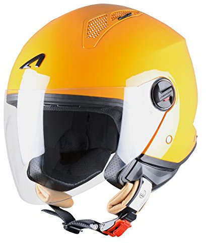 Astone Helmets Mini Jethelm, Orange, L