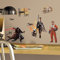 Stickers Repositionnables Star Wars the Force Awakens Ep Vii Ensemble Cast