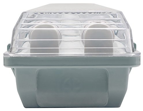 Müller-Licht 20800157 LED Wannenleuchte Aqua-Promo 2/120 Grau 126.3 x 11.6 x 8.7 cm
