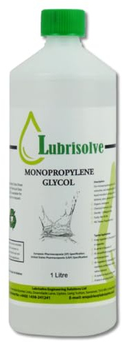 1 litre Monopropylene Glycol (PG) USP/EP GRADE 99.5% pure (1 litre)