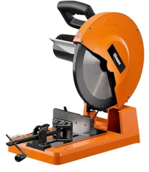 Slugger by Fein 14 Metal Cutting Saw - High Torque Low-Speed Motor, Precision Bevel Cuts, Cast Aluminum Base, Integrated Chip Collection, Ergonomic Handle - 72905361120