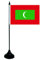 U24 Tischflagge Malediven Fahne Flagge Tischfahne 10 x 15 cm