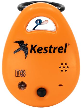 Kestrel Drop d3fw Professional Fire Wetter Tracker, orange