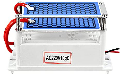 ATWFS Generador de ozono ionizador, Placas Cerámicas Integradas Adecuadas para Esterilizador de Aire Purificador de aire, Ozonizador