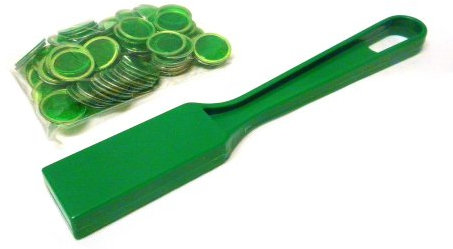 OTC Bingo Magnetstab mit 100 Chips, Grün