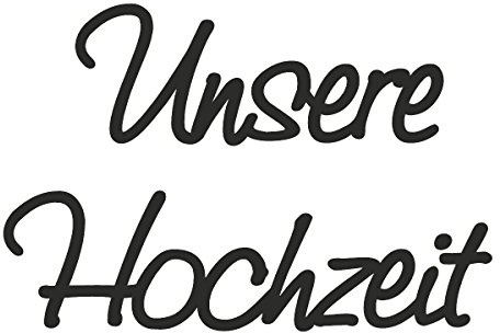 Knorr Prandell Wachsschrift Unsere Hochzeit Silber