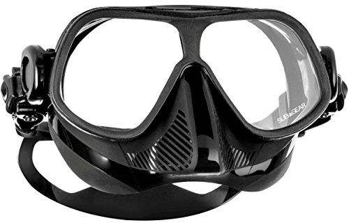 Subgear Tauchmaske Subgear STEEL Comp, erhältlich in 3 verschieden Farben, Farbe:Schwarz