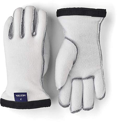 HESTRA Heli Ski Female Liner 5 Finger Offwhite - 7