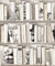 DICTONARY X 10 ROULEAUX DE PaPIER PEINT BIBLIOTHÈQUE