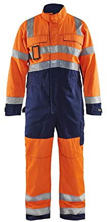 Blaklader 63731804 INSGESAMT HOHE VISIBILITÄT, Orange/Marineblau, grootte C54