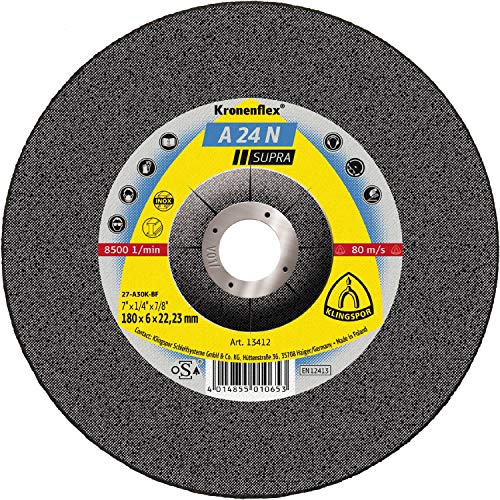 KLINGSPOR KLI-13407-1 Trennscheibe 13407 A 24 N 180x4x22,23 mm