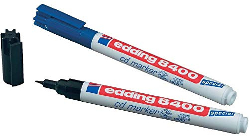 edding CD/DVD-Marker 8400 Schwarz - 4-8400001