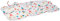 Rayen Protector para Planchar sobremesa | Mínimo Espacio Plegado | 3 Capas: Espuma, 100% algodón, alumino 6154.02, Color Estampado Confetti, Esampado Confeti, Medida :90x55 cm