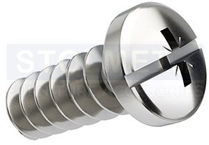 M6.3x13 mm Euro Screws for Kitchen Cabinets, Doors, Wardrobes & Cupboard Hinges Pan Countersunk Head Type Screw TORX T20 Plated Metal Mesh Sheet [Box of 20]