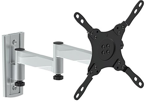 Xantron TV Wandhalterung 13-42 Zoll schwenkbar, neigbar & ausziehbar | Vollbeweglich & arretierbar, 180° schwenkbar, VESA 75x75-200x200, bis 15 kg, inkl. Montagematerial, ECO-222