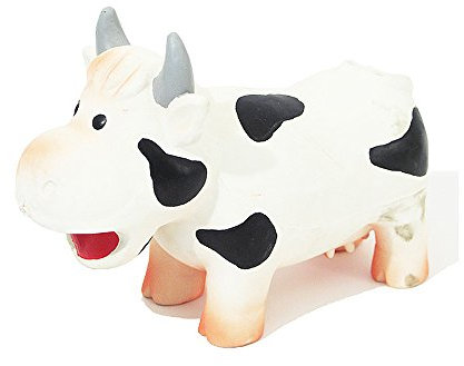 Rosewood 20635 Grunters Latex-Hundespielzeug Kuh