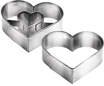 Tescoma 631190 Cortapastas Corazon Delicia, Metal