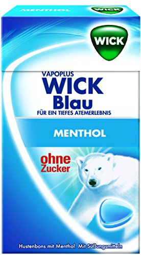 Wick Blau ohne Zucker, Box, 10er Pack (10 x 46 g)