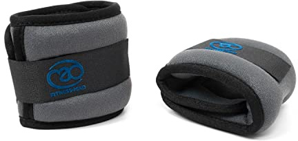 Fitness Mad Wrist and Ankle Weights (Pairs) (1 KG)