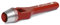 Format 0100060 Sacabocados de golpe de puente DIN 7200 forma A (6 mm), Negro, 110x22x20 mm