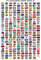1art1 Flaggen Der Welt XXL Poster Ländernamen Und Hauptstädte, In Deutsch Plakat | Bild 120x80 cm