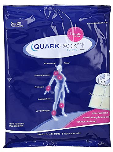 Quarkpack Kompresse bei Entzündungen, 20 stück