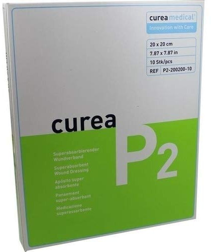 CUREA P2 superabsorb.Wundverband 20x20 cm