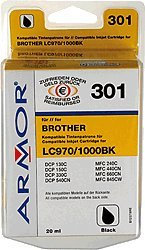 Armor K12378 LC970/1000BK Tintenpatrone