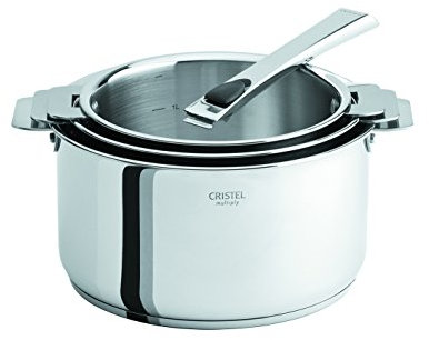Cristel S3Cqmpc Serie de 3 Cass Amovible 16 a 20 Cm + 1 Poignee Casteline