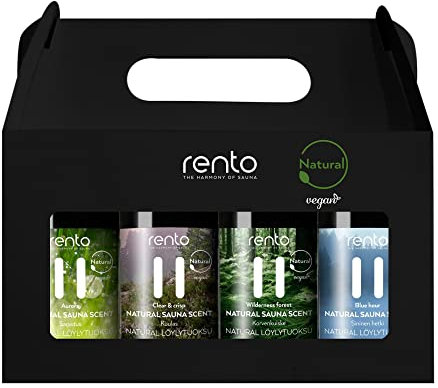 Rento Natural sauna scent gift box 4 x 100 ml