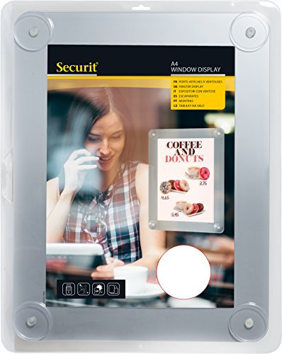 Securit Cadre fenêtre A4 gris