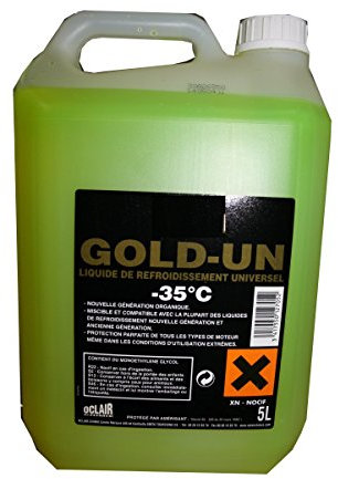 TOPCAR Bidon de 5 litres de Liquide de Refroidissement Universel -35°C 0005002074