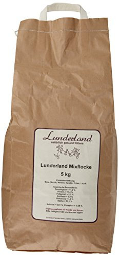 Lunderland - Mixflocke mit 30 Percent Gemüseanteil Flocken 5 kg, 1er Pack (1 x 5 kg)