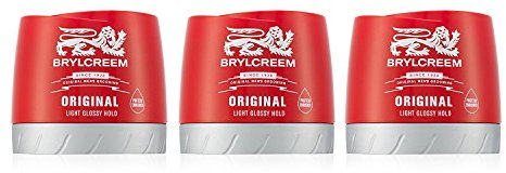 Brylcreem Original Light Gloss Hold Herren-Haar-Styling-Creme, rot, 150 ml, 3 Stück