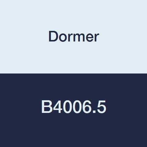 Dormer B400 B4006.5 Carbide Straight Shank Chucking Machine Reamer with H7 Accuracy, Diameter 6.5 mm, Single Pack