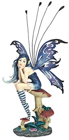 Design Toscano Sapphire, die Pepperwand-Fee, Figur