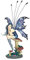 Design Toscano Sapphire, die Pepperwand-Fee, Figur
