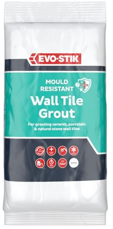 Evo-Stik Mould Resistant Wall Tile Grout 1.5kg White