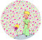 Der Kleine Prinz PP921H Dessertteller, rosa