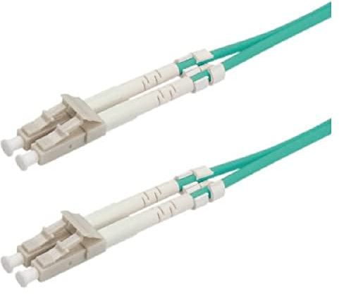 VALUE LWL-Kabel 50/125µm OM3, LC/LC, türkis, 0,5 m
