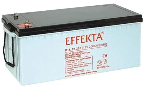 EFFEKTA BTL12-200 / 12V 200Ah AGM Blei Akku Batterie