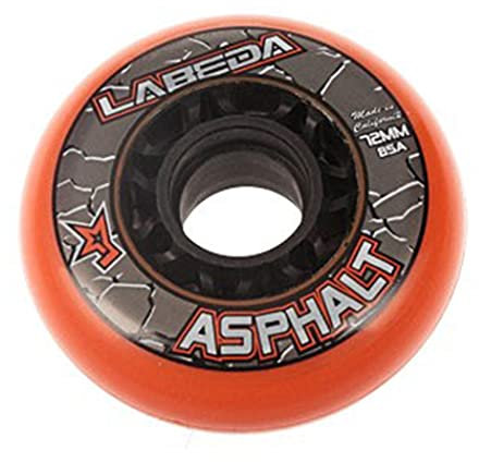 Labeda Gripper Asphalt Rollen 4er Set Profi Outdoor Rolle (72 mm)
